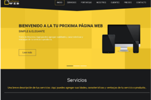Plantilllas web profesionales - 2